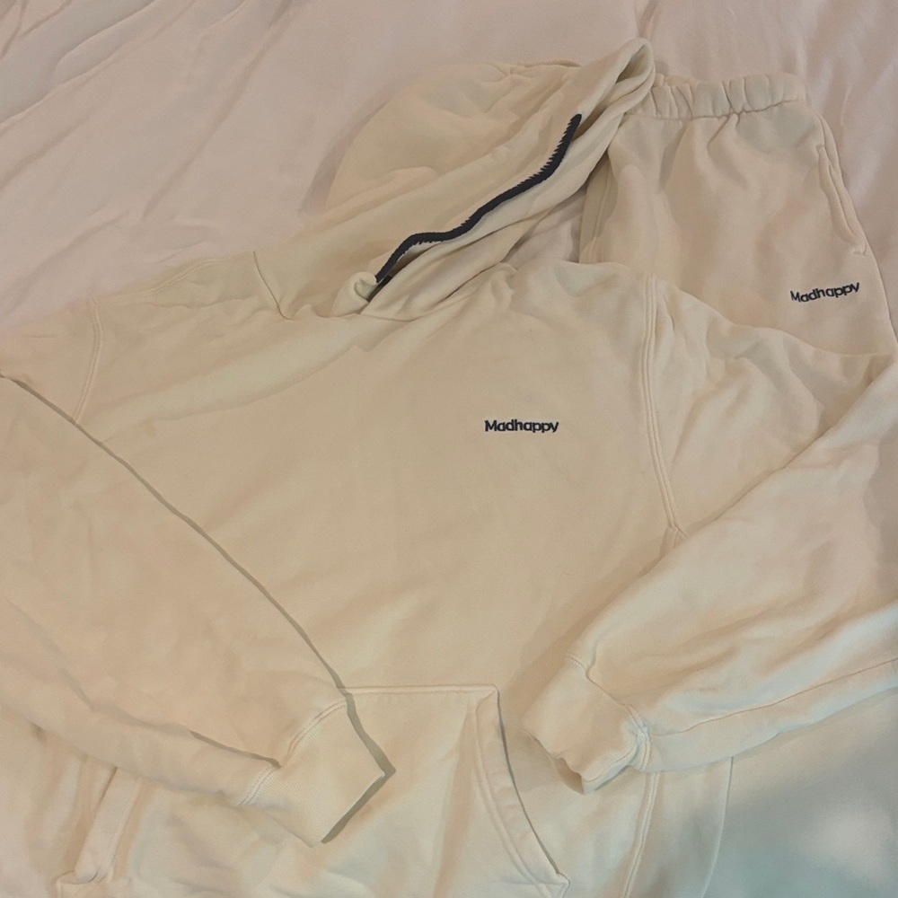 Madhappy Off-White Unisex Set